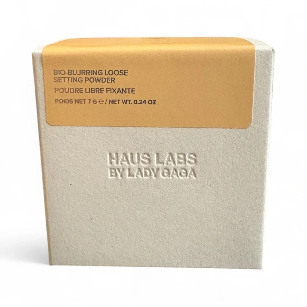 Haus Labs By Lady Gaga Blurring Loose Setting Powder in Golden NIB